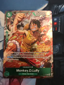 One Piece Card Game Monkey.D.Luffy P-135 Release Event Winners Promo Foil EN - Image 3
