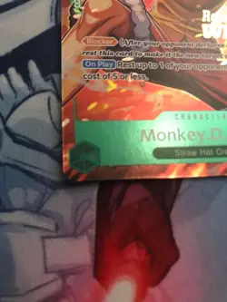 One Piece Card Game Monkey.D.Luffy P-135 Release Event Winners Promo Foil EN - Image 4