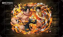 Ace One Piece Playmat With Zones OPCG TCG CCG Card Game Play Mat _K NEW - Image 1