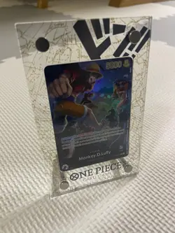 ACG Magazine Luffy Overseas English Promo One Piece Card - Image 2