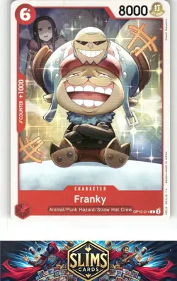 OnePiece TCG - Franky (014) Near Mint or Better B2G1 - Image 1
