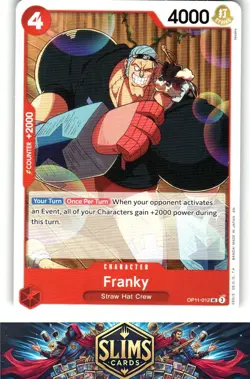 OnePiece TCG - Franky Near Mint or Better B2G1 - Image 1