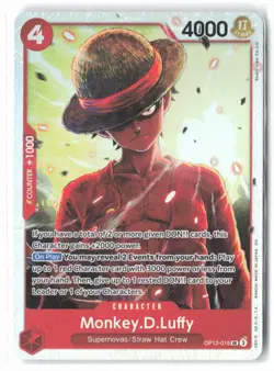 One Piece Monkey.D.Luffy OP12-015 Foil - Image 1