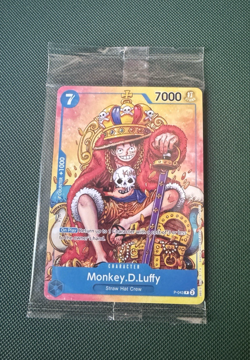 One Piece Monkey.D.Luffy non-foil P-043 2024 Convention Sealed - Image 1