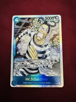 Mr 3 Galdino SR Foil OP16-056 The Time of Battle One Piece TCG English NM - Image 1