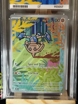 Pokemon TCG Hitmontop 240/217 Ascended Heroes Illustration Rare Ace 10 Gem Mint - Image 2