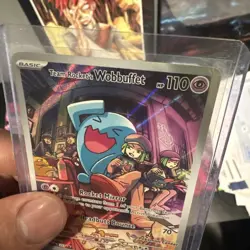 Team Rocket's Wobbuffet (Pokemon Center Exclusive) 203 Scarlet & Violet Holo NM - Image 4