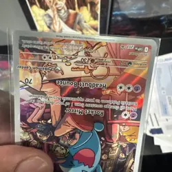 Team Rocket's Wobbuffet (Pokemon Center Exclusive) 203 Scarlet & Violet Holo NM - Image 5