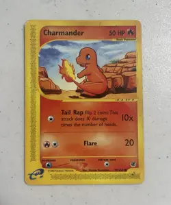 Pokemon TCG Charmander 098/165 Expedition Base Set Regular Common English 50 HP - Image 1