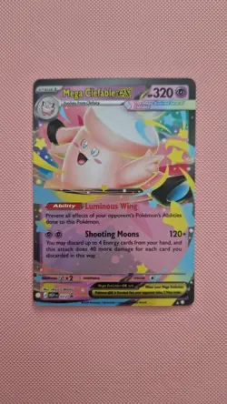 Pokemon TCG: Mega Evolution Promo - MEP072 - Mega Clefable Ex - Image 1