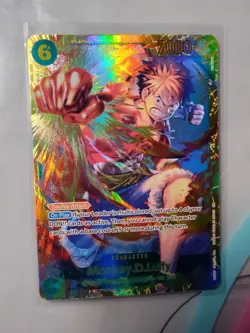 2025 One Piece Monkey.D.Luffy OP13-118 Carrying On His Will Foil NM - Image 1