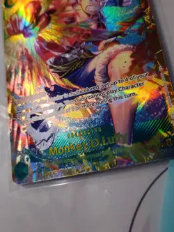 2025 One Piece Monkey.D.Luffy OP13-118 Carrying On His Will Foil NM - Image 2