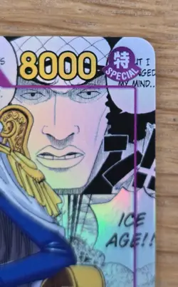 Kuzan OP16-063 Manga Rare One Piece Card Game The Time of Battle Foil English - Image 3