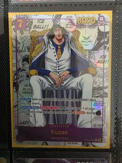 Kuzan Manga Alt Art OP16-063 The Time Of Battle - One Piece Tcg - Image 1