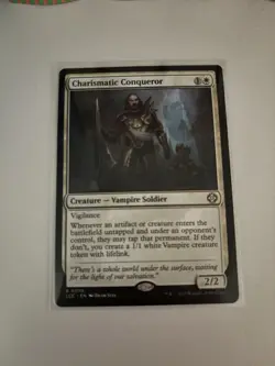 Wizards of the Coast Charismatic Conqueror Regular Rare 0070 White 2/2 ENG 2023 - Image 1