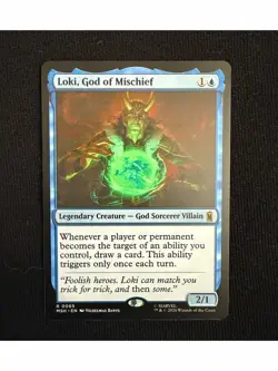 Loki, God of Mischief Marvel Super Heroes Foil 65 - Image 1