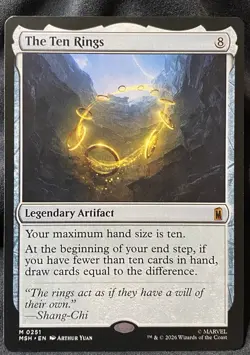 MTG Marvel Super Heroes 0251 - The Ten Rings Mythic Rare Regular - Image 1