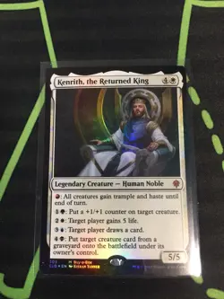 MTG Magic The Gathering Kenrith, The Returned King Foil Promo - Image 1