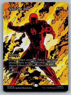 Marvel Universe Eternal-Legal Seize the Day Foil (Borderless) 73 - Image 1
