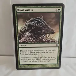 Magic: The Gathering Beast Within Instant Green 2011 Regular - Image 1