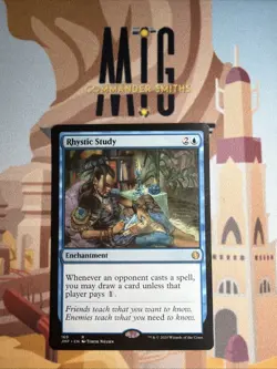 Rhystic Study 🔥 NonFOIL 🔥 MTG Jumpstart 169 NM Near Mint - Image 1