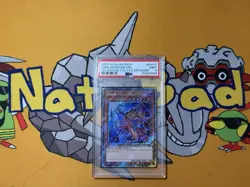 Yu-Gi-Oh! Dark Magician Girl 7th Art Platinum Secret Rare 1st Ed PSA 9 MINT - Image 3