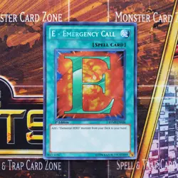 1x E - Emergency Call - Secret Rare - RYMP-EN024 - 1st Ed - LP - Image 1