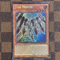 YuGiOh! Junk Meister (Secret Rare) BLGG-EN033 1st Ed NM/M Glorious Gallery *NEW* - Image 1