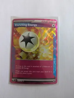 Pokemon TCG Enriching Energy Holo ACE SPEC Rare SV08: Surging Sparks 191/191 NM - Image 1