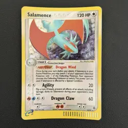 Pokemon TCG Salamence 10/97 EX Dragon Holo Rare - DMG - Image 1