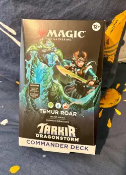 MTG Magic The Gathering Tarkir Dragonstorm Temur Roar Commander Deck - Image 1