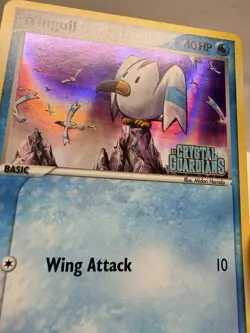The Pokemon Company Wingull 70/100 EX Crystal Guardians Reverse Holo Basic 40 HP - Image 3