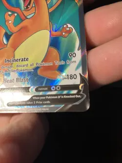 Pokemon TCG Charizard v Full Art 153/172 Brilliant Stars Ultra Rare NM - Image 4