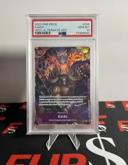 One Piece - Kaido Romance Dawn Alternate Art OP01-094 English, PSA 10 Gem Mint - Image 1