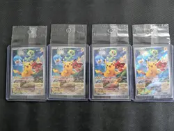 Sealed Pikachu 001/SV-P Scarlet And Violet Promo Japanese Pokemon cards x4 - Image 1