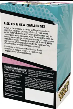 Sealed Pokemon TCG: Mega Evolution Ascended Heroes Booster Bundle (6 Packs) - Image 2