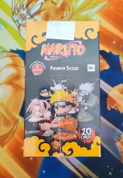 Naruto Mythos TCG First 1st Edition Booster Box Konoha Shido New Sealed - Image 2