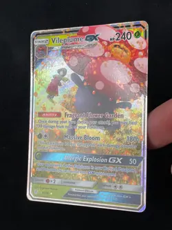 [LP] Vileplume GX 4/236 Ultra Rare Cosmic Eclipse Holo Pokemon TCG Sun & Moon - Image 4