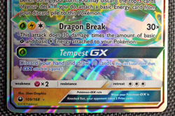 2018 Rayquaza GX 109/168 Celestial Storm S&M Pokemon TCG Trading Card Game - Image 4