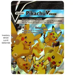 Pikachu V-Union Set of 4 Card(s) Sword & Shield #SWSH139 140 141 142 ☆NM-MINT☆ - Image 2