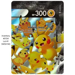 Pikachu V-Union Set of 4 Card(s) Sword & Shield #SWSH139 140 141 142 ☆NM-MINT☆ - Image 4