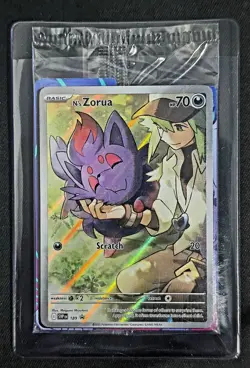 N's Zorua 189 Sv: Scarlet & Violet Promo Cards Holo - SEALED - Image 1