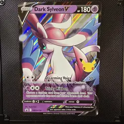 Dark Sylveon V celebration SWSH134 ****Jumbo*** Card Holo - Image 1