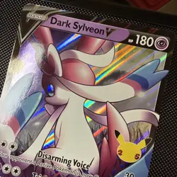 Dark Sylveon V celebration SWSH134 ****Jumbo*** Card Holo - Image 2