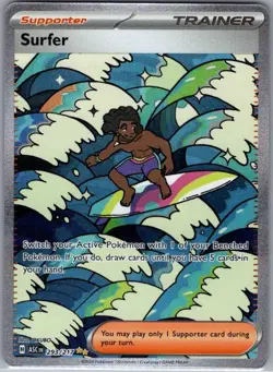Surfer 293/217 SIR ME: Ascended Heroes - Pokemon Card - NM - Image 1