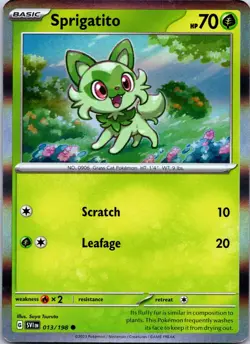 Sprigatito 013/198 Holo Promo Miscellaneous Cards & Products Pokemon Near Mint - Image 1