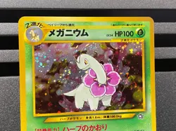 Meganium No.154 Holo Neo Genesis promo japanese Pokemon Cards - Image 4
