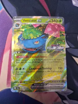 Venusaur ex (Stellar Crown Stamp) Holo Double Rare Miscellaneous Cards & Product - Image 1