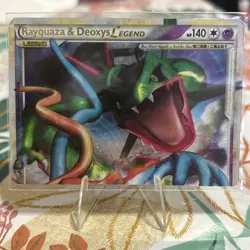 Pokemon Card Rayquaza & Deoxys Legend (Top Part) English #89 Undaunted - Image 1