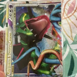Pokemon Card Rayquaza & Deoxys Legend (Top Part) English #89 Undaunted - Image 2